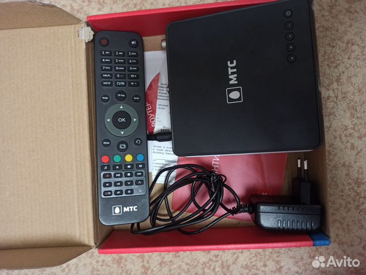 HD декодер МТС плюс роутер МТС