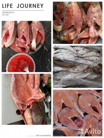 Горбуша, морепродукты,икра