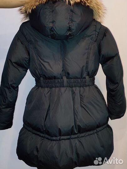 Пальто зимнее пуховое на девочку