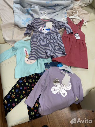 Вещи с биркой на девочку 2-3 года