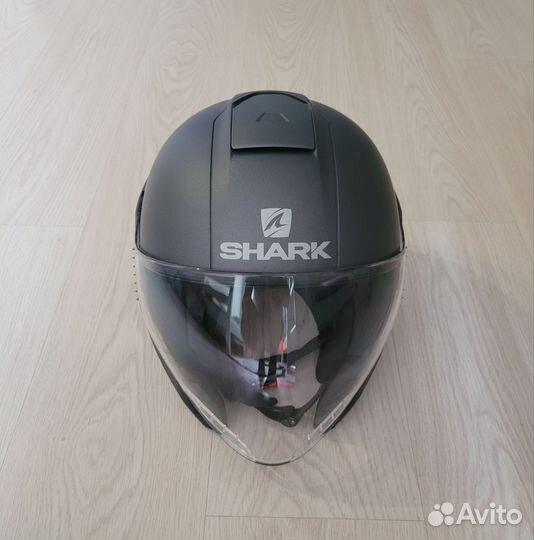 Шлем для мотоцикла полулицевой (открытый, 3/4)