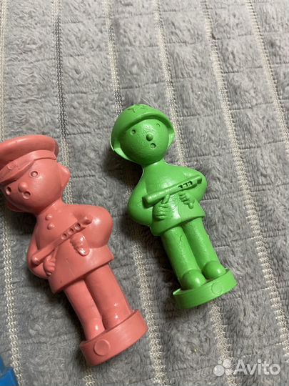 Резиновые Солдатики СССР