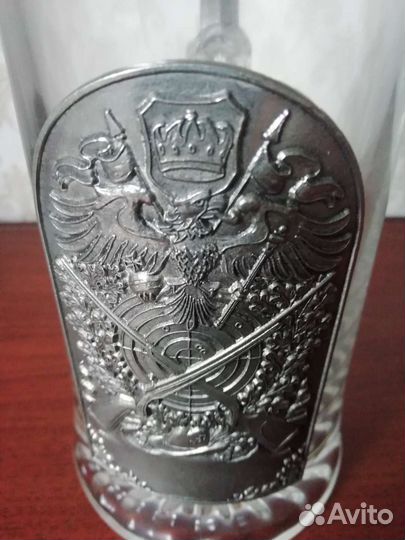 Пивная кружка Германия с крышкой