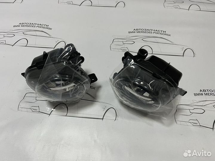 Комплект LED противотуманок BMW F10 рестайлинг