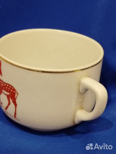 Коллекционная редкая чашка. Дфз Вербилки