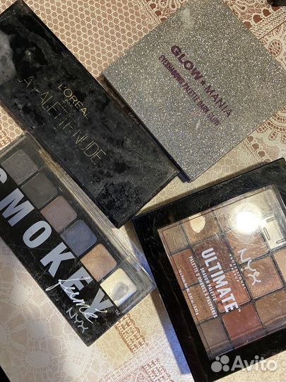 Палетки теней пакетом