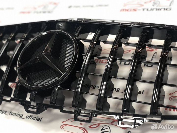 Решетка Mercedes e-class 213 GT 63 AMG black