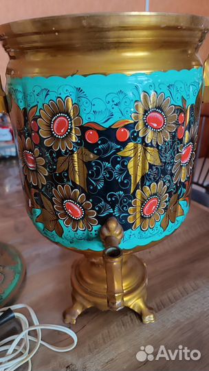 Самовар электрический расписной