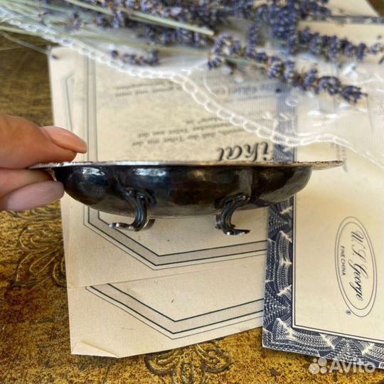 Икорница. Серебро 84 пр. Мастерская Хлебникова