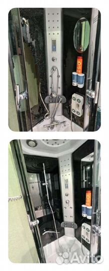 Изготовление стёкол для душевой кабины, двери, ком