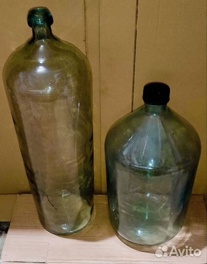 Старинные бутыли