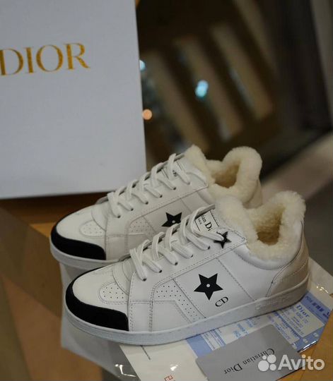 Кеды зимние Dior