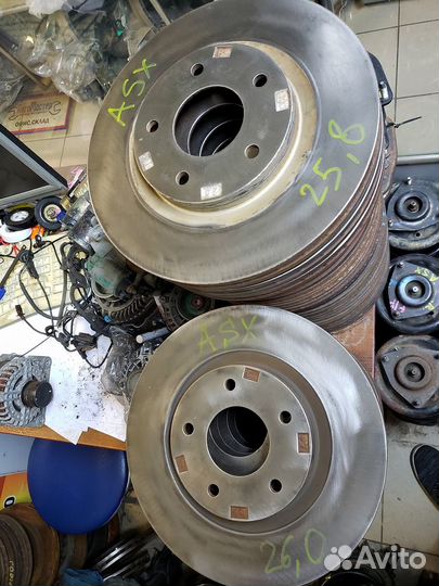 Диск тормозной передний Mitsubishi ASX