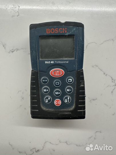 Лазерный дальномер bosch dle40 professional