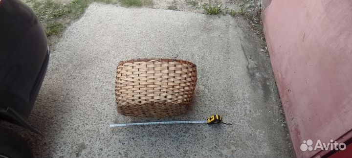 Большая Корзина плетеная СССР