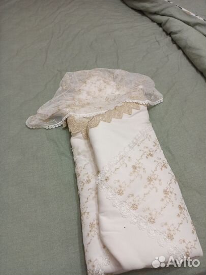 Конверт одеяло на выписку зима