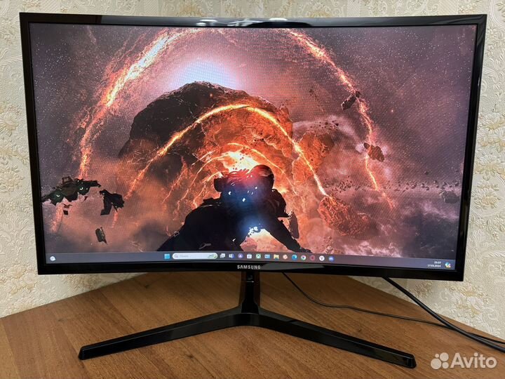 Монитор Samsung cf396 27 дюймов