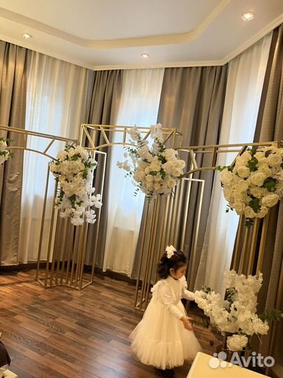 Аренда свадебного декора