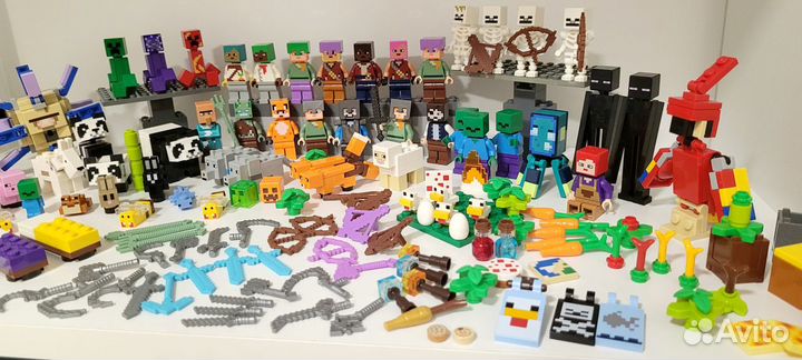 Lego minecraft большая коллекция в розницу