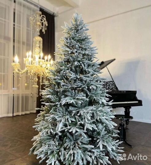Елка искусственная заснеженная,снежная 240см