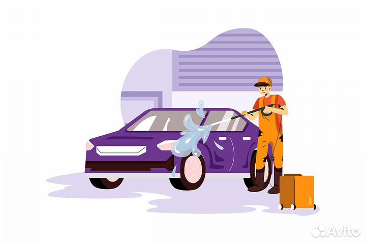 Автомойщик Mercedes-Benz