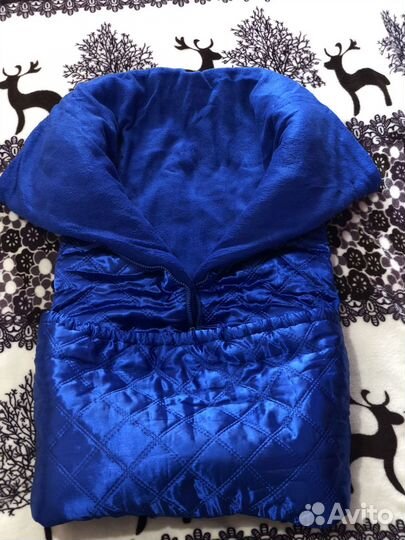 Конверт одеяло на выписку зима