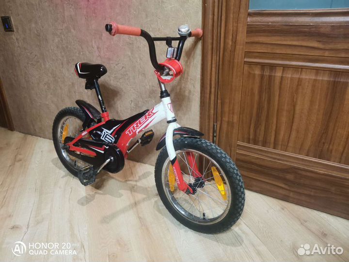 Детский велосипед trek jet 16