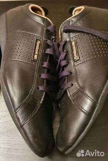 Кеды reebok женские 37 б/у кожа