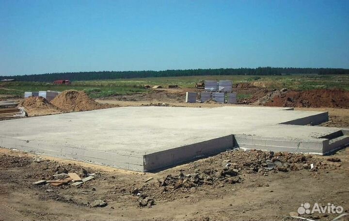 Фундамент плита