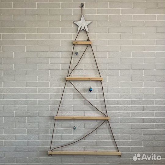 Деревянная елка искусственная Сканди в ассорт