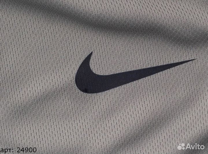 Шорты nike (M-3XL) серые