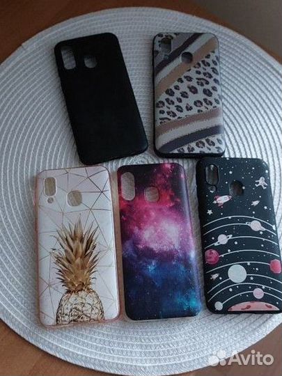 Чехол силиконовый samsung A40