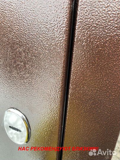 Толстая дверь входная с шумоизоляцией