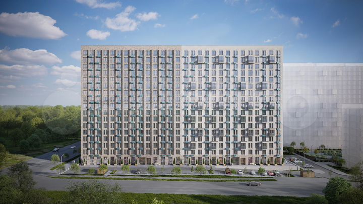 2-к. квартира, 36,5 м², 12/17 эт.