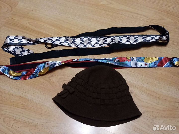 Шляпка и поясы летние