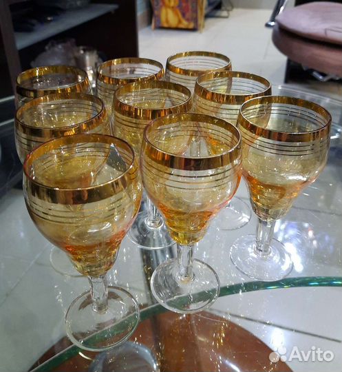 Винтажные фужеры 