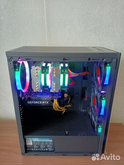 Игровой пк RTX 4060 8gb/Intel 2690v3/DDR4 32gb