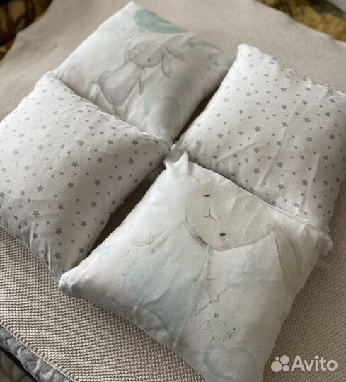 Бортики в детскую кроватку