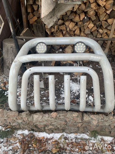 Кенгурятник на chevrolet ниву