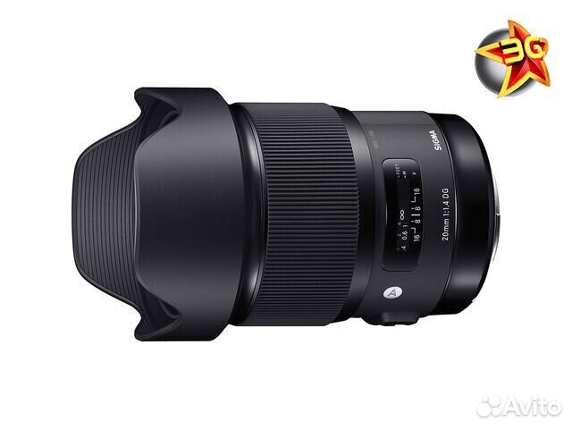 Объектив Sigma 20mm f/1.4 DG HSM Art Sony E