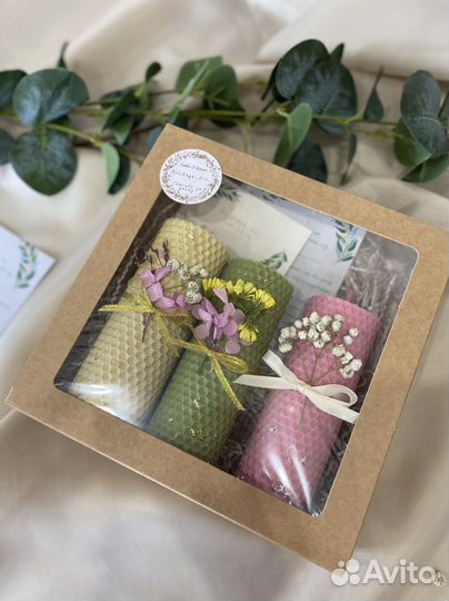 Свечи из вощины