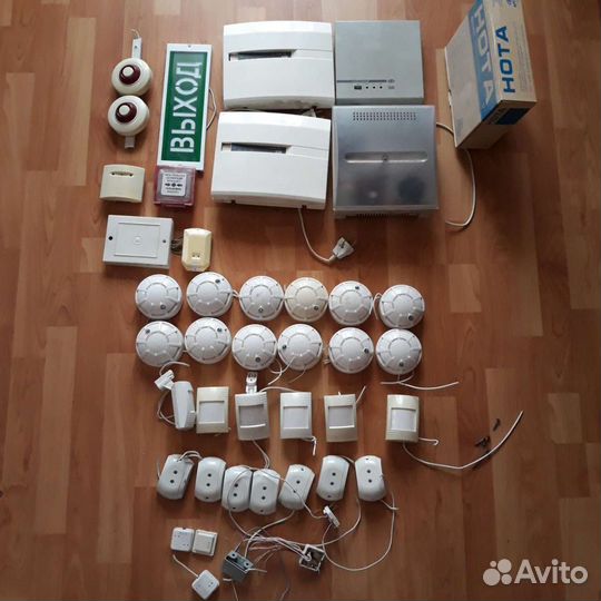 Сигнализация охранная и пожарная