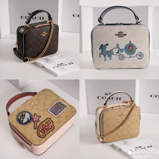 Сумка coach кросс боди новая 5 цветов