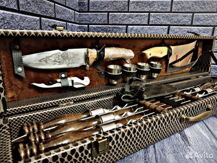 Шашлычный набор для шашлыка шампура