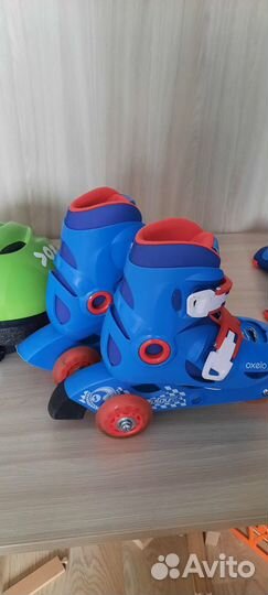 Oxelo Ролики 26-28 декатлон