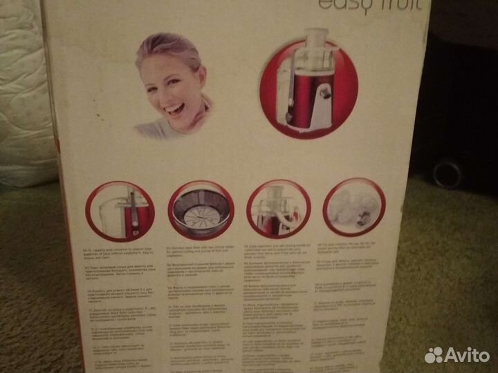 Соковыжималка новая центробежная moulinex ju585g3e