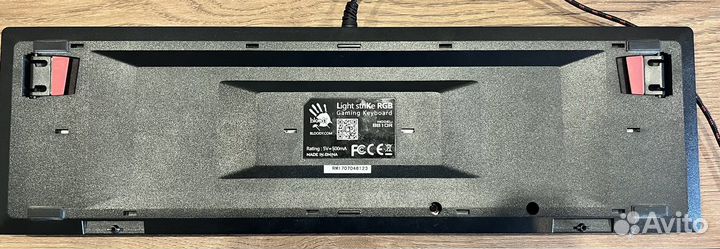 Клавиатура проводная A4Tech Bloody B810R