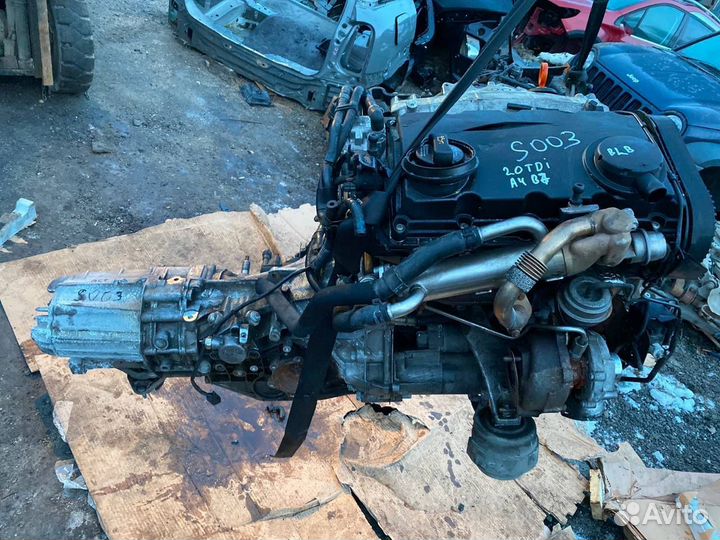 Двигатель в сборе BLB Audi A4 B7