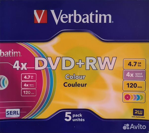 Болванка DVD-RW+, CD-R, пустые коробки