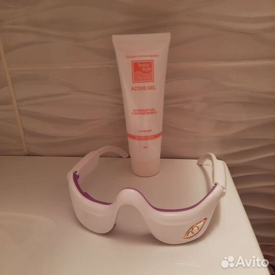 Очки массажные для лица микротоки RF- лифтинг